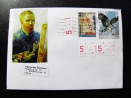 Cover Netherlands 2020 Animal Bird Oiseau Eagle Vincent Van Gogh - Covers & Documents