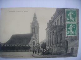 95 Viarmes Mairie Et Eglise - Viarmes