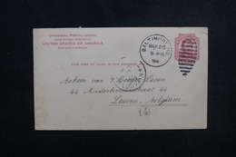 ETATS UNIS - Entier Postal De Baltimore Pour La Belgique En 1914 - L 53433 - 1901-20