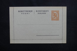 FINLANDE - Entier Postal ( Carte Lettre ) Non Circulé - L 53434 - Entiers Postaux