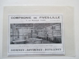 SUCRERIE De Cannes à Localiser  -   Constructeur Compagnie De Fives Lille  -   Coupure De Presse De 1935 - Architecture