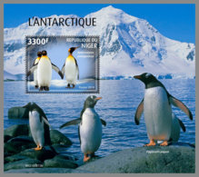 NIGER 2019 MNH Antarctica Animals Tiere Der Antarktis Animaux Antarctiques S/S - OFFICIAL ISSUE - DH2006 - Antarctic Wildlife