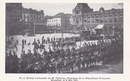 Brussel, Bruxelles, Entrée Triomphale De M Fallières, Président De La République Française, 9 Mai 1911 (pk66913) - Fêtes, événements