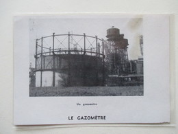 HAGONDANGE (Moselle)     Réservoir Gazomètre   -    Coupure De Presse De 1953 - Autres Appareils