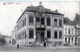 Lokeren Stadhuis Verstuurd 1939 (zegel Verwijderd) Naar Contich Daelemans - Lokeren