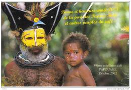 Carte Postale Papouasie-Nouvelle-Guinée  Papou   Trés Beau Plan - Papouasie-Nouvelle-Guinée