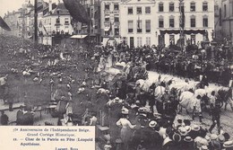 Brussel, Bruxelles, 75e Anniversaire De L'Indépendance Belge, Grand Cortège Historique (pk66991) - Feesten En Evenementen