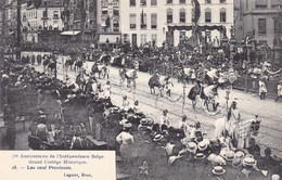 Brussel, Bruxelles, 75e Anniversaire De L'Indépendance Belge, Grand Cortège Historique (pk66997) - Feesten En Evenementen