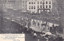 Brussel, Bruxelles, 75e Anniversaire De L'Indépendance Belge, Grand Cortège Historique (pk68005) - Feesten En Evenementen