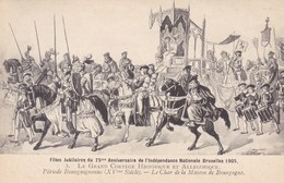 Delcampe - Brussel, Bruxelles, 75e Anniversaire De L'Indépendance Belge, Grand Cortège Historique Et Allégorique (pk68018) - Feiern, Ereignisse