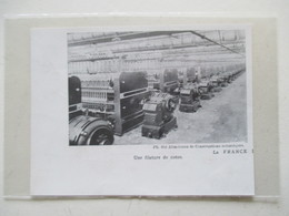 ALsace  - Métier à Tisser  Le Coton  - Coupure De Presse De 1924 - Andere Geräte