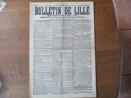 BULLETIN DE LILLE DU JEUDI 11 JUILLET 1918 PUBLIE SOUS LE CONTÔLE DE L'AUTORITE ALLEMANDE - Picardie - Nord-Pas-de-Calais