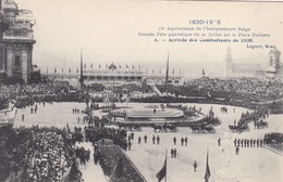 Bruxelles, 75e Anniversaire De L'indépendance Belge, Grande Fête Patriotique Du 21 Juillet Place Poelaert  (pk68069) - Feesten En Evenementen