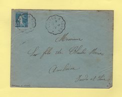 Convoyeur Loches A Tour - 15-4-1924 - Type Semeuse - Posta Ferroviaria