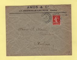 Convoyeur Saint Die A Blainville - La Neuville Les Raon - Vosges - Railway Post