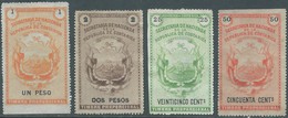 COSTA RICA Revenue Stamps Tax Mint - Costa Rica