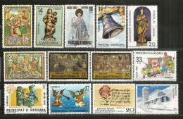 Noël En Andorre ! Navidad En Andorra ! Weihnachten In Andorra ! 13 Timbres Neufs ** ANDORRA - Collections