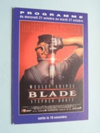 BLADE > Pathé NICE ( Programme ) 1998 ( Voir Photo > 2 Scan ) ! - Bioscoopreclame