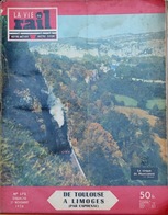 Revue La Vie Du Rail N° 572 (25 Novembre 1956): De Toulouse à Limoges Par Capdenac (Cirque De Montvalent) - Treni