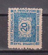 INDOCHINE       N°  YVERT   TAXE   82  NEUF AVEC  CHARNIERES      ( Ch 02/37 ) - Postage Due