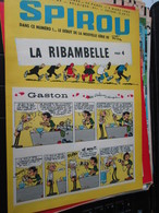 SPI2020 Issu De Revue SPIROU Années 60 : GASTON LAGAFFE + LA RIBAMBELLE ROBA - Gaston