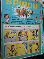 SPI2020 Issu De Revue SPIROU Années 60 : GASTON LAGAFFE + LE GRAND RAID PIROTON - Gaston