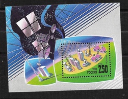 Russie   Bloc  N° 223  Espace Télécoms    Neuf * * TB = MNH VF  - Russie & URSS