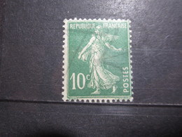 VEND BEAU TIMBRE DE FRANCE N° 159 , POINT BLANC SUR LA BRETELLE , X !!! - Unused Stamps