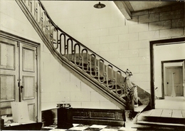 CP Du Château-Ferme De Falaën " Hall D"entrée Avec Escalier Sculpté " - Onhaye