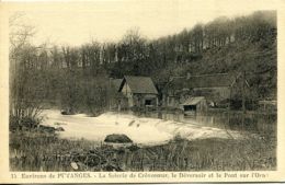 N°3769 T -cpa Environs Putanges -la Scierie De Crèvecoeur- Le Déversoir Et Le Pont Sur L'Orne- - Putanges