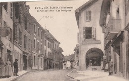 Rare Cpa Les Echelles La Grande Rue Les Portiques - Les Echelles