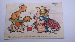 Carte Postale ( CC2 ) Ancienne ,illustrateur  ,  Jacqueline Faizant Simon - Faizant