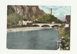 Cartolina Postale Spedita 1969 - TRANA - PONTE SANGONE E TORRE - PIEMONTE - Ponts