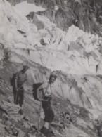 Suisse - Glacier Et Col Du Chardonnet - Glacier Du Trient - Alpinisme Escalade Sports - Lot De 3 Photographies - Trient