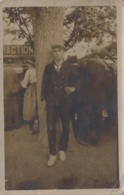 Photographie - Carte-photo - Jeune Homme - Fête Parc D'attraction - Fotografie