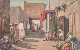 AK Scènes Types Rue Village Arabe Bédouine Nomade Arab Arabien Afrique Africa Afrika Vintage Egypte Algerie Tunisie Mali - Afrique