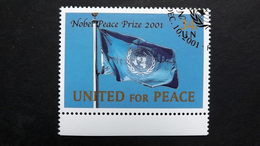 UNO-New York 888 Oo/ESST, Verleihung Des Friedensnobelpreises 2001 An Die Vereinten Nationen (UNO) - Oblitérés