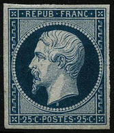 * N°10 25c Bleu, RARE - TB - 1852 Louis-Napoléon