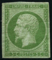 ** N°12 5c Vert - TB - 1853-1860 Napoléon III.