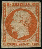 * N°16 40c Orange ,quasi SC - TB - 1853-1860 Napoléon III