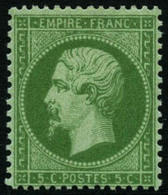 ** N°20 5c Vert - TB - 1862 Napoléon III.