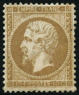 ** N°21 10c Bistre - TB - 1862 Napoléon III