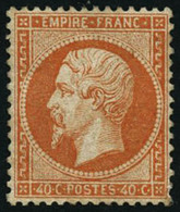 ** N°23 40c Orange - TB - 1862 Napoleone III