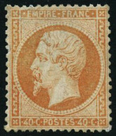 ** N°23 40c Orange - TB - 1862 Napoléon III