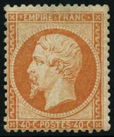 ** N°23 40c Orange - TB - 1862 Napoleone III