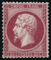 ** N°24 80c Rose - TB - 1862 Napoléon III.