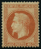 ** N°31 40c Orange, Signé JF Brun - TB - 1863-1870 Napoléon III Lauré