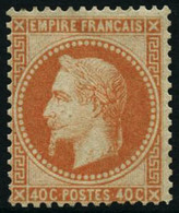 * N°31 40c Orange, Infime Trace De Charnière - TB - 1863-1870 Napoleone III Con Gli Allori