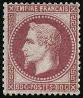 ** N°32 80c Rose - TB - 1863-1870 Napoleon III Gelauwerd