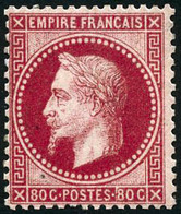 ** N°32 80c Rose - TB - 1863-1870 Napoléon III Lauré